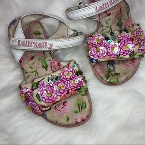 Lelli Kelly beaded sandals size 26 US 8